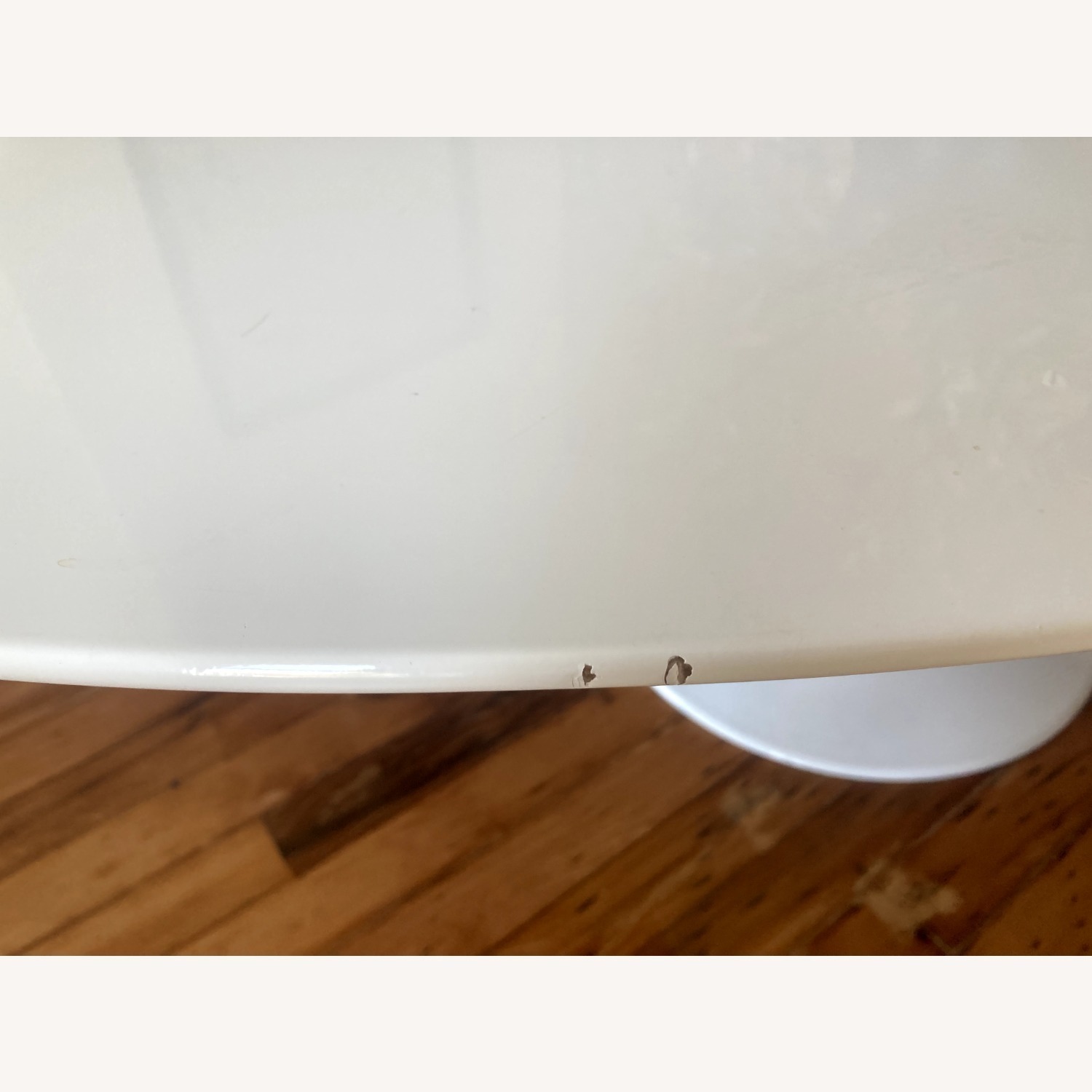 Eero Saarineen Oval Artificial Marble Table 78" - image-6