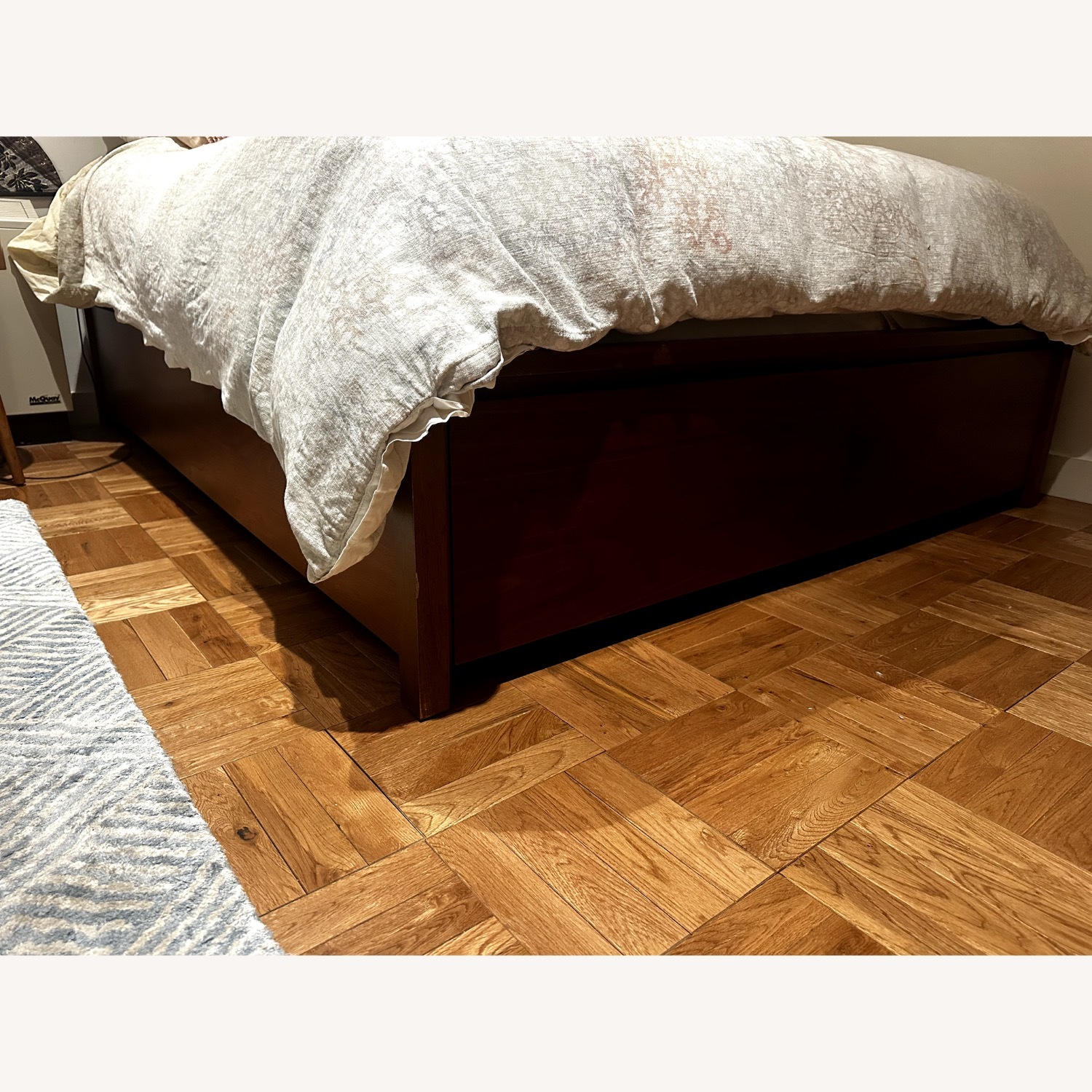 West Elm Ansel Storage Bed, Dark Wood - image-2