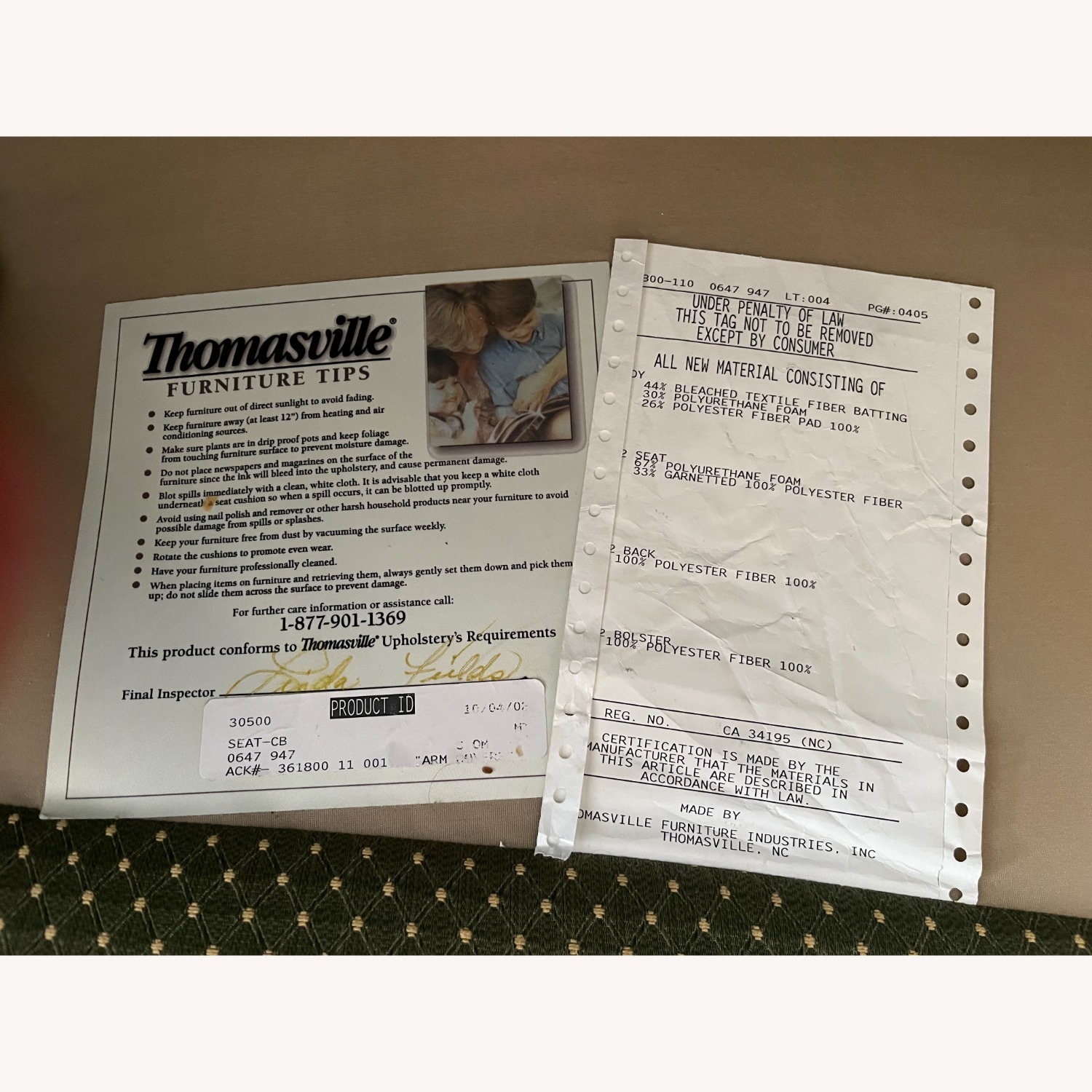 Thomasville Sofa - image-4