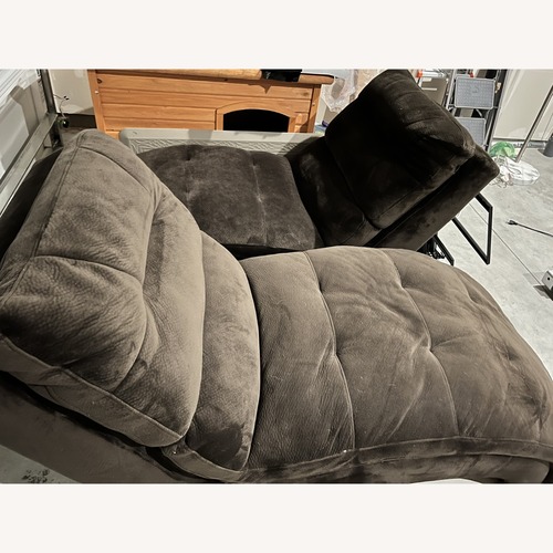 Used Curved Couch Set of Two for sale on AptDeco
