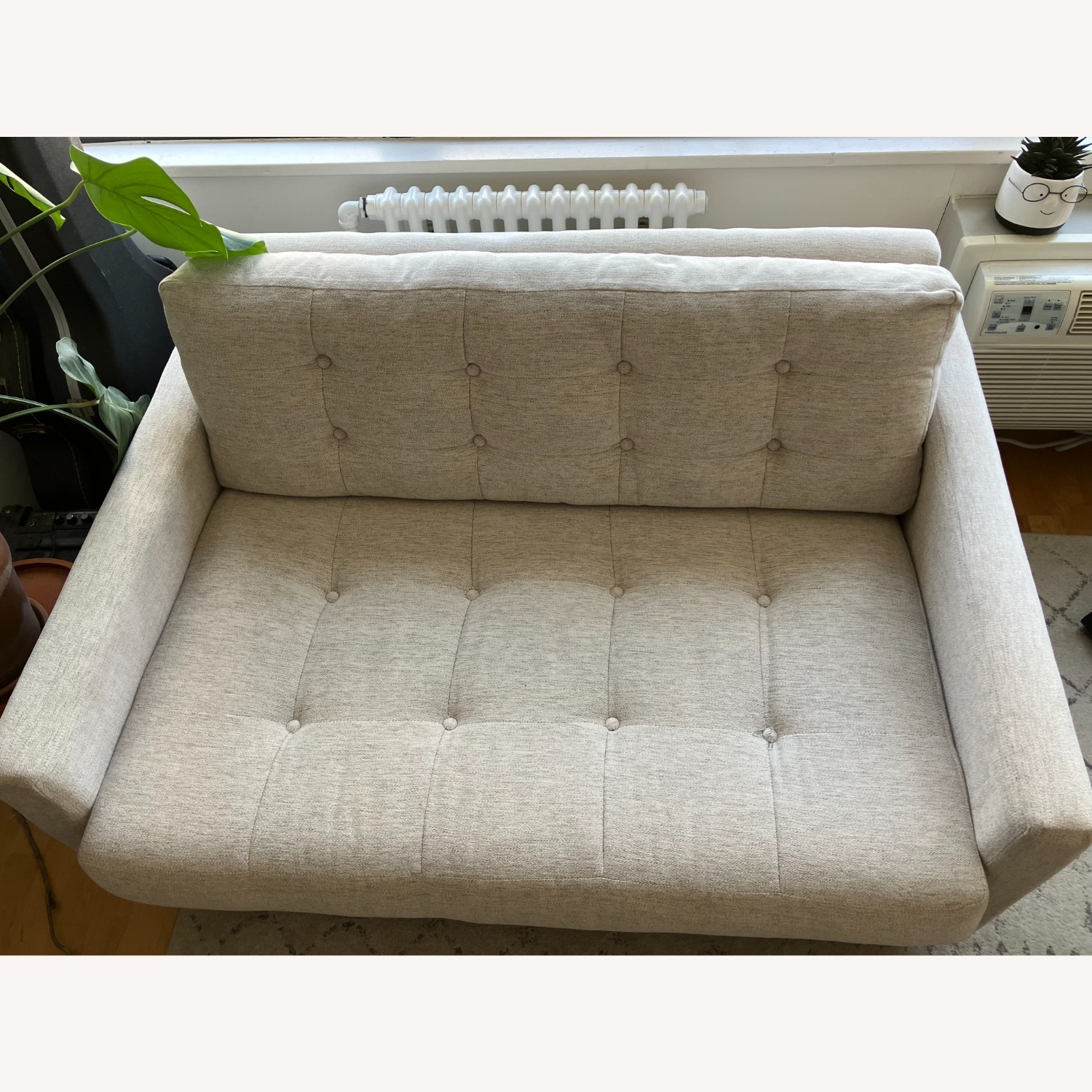 Joybird Neutral Loveseat Sleeper Sofa - image-4