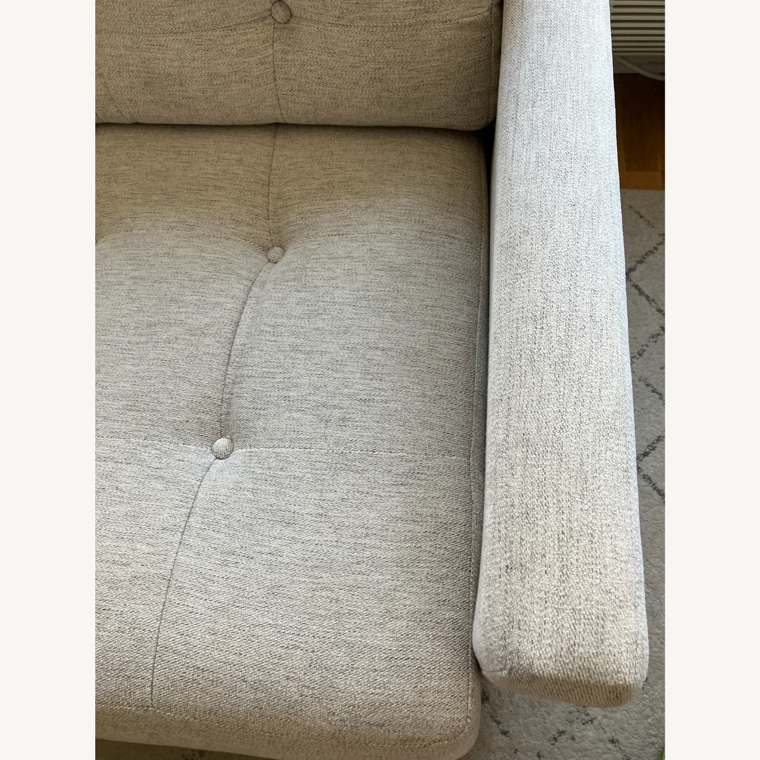 Joybird Neutral Loveseat Sleeper Sofa - image-2