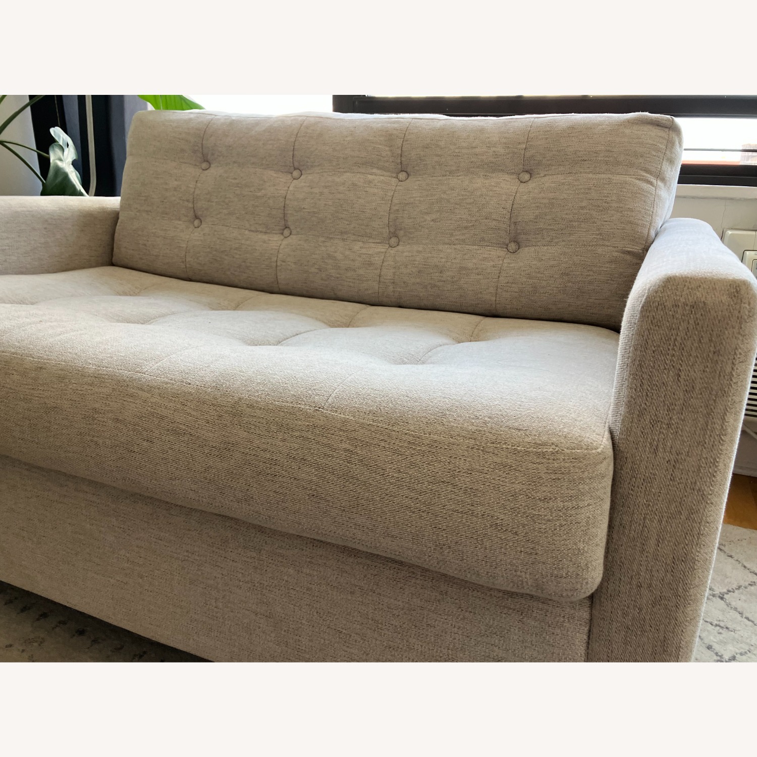 Joybird Neutral Loveseat Sleeper Sofa - image-3