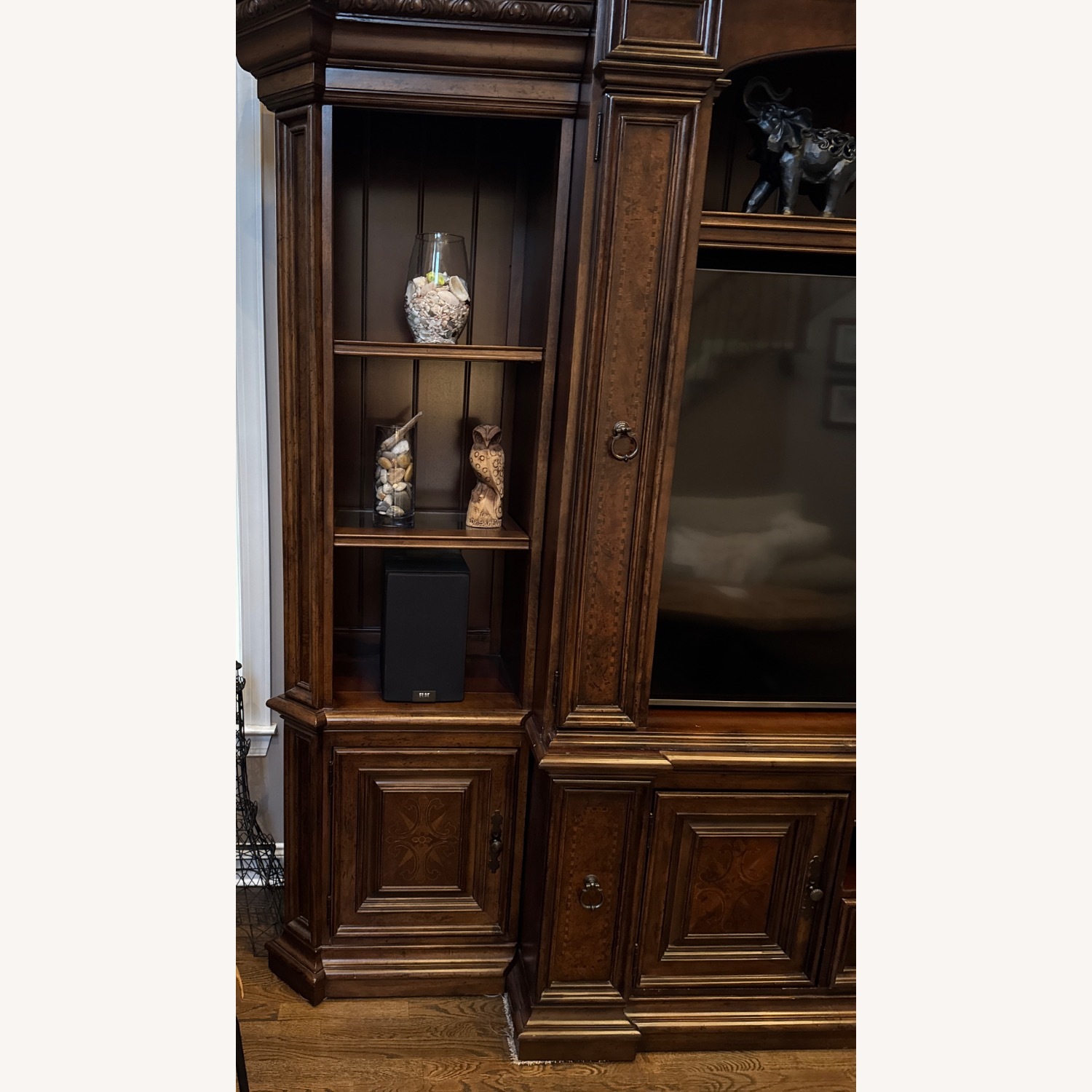 Huffman Koos Large Entertainment Center 4 Pc 75” TV - image-2