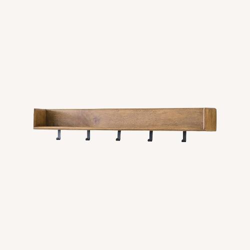 Used West Elm Anton Shelf w Hooks for sale on AptDeco