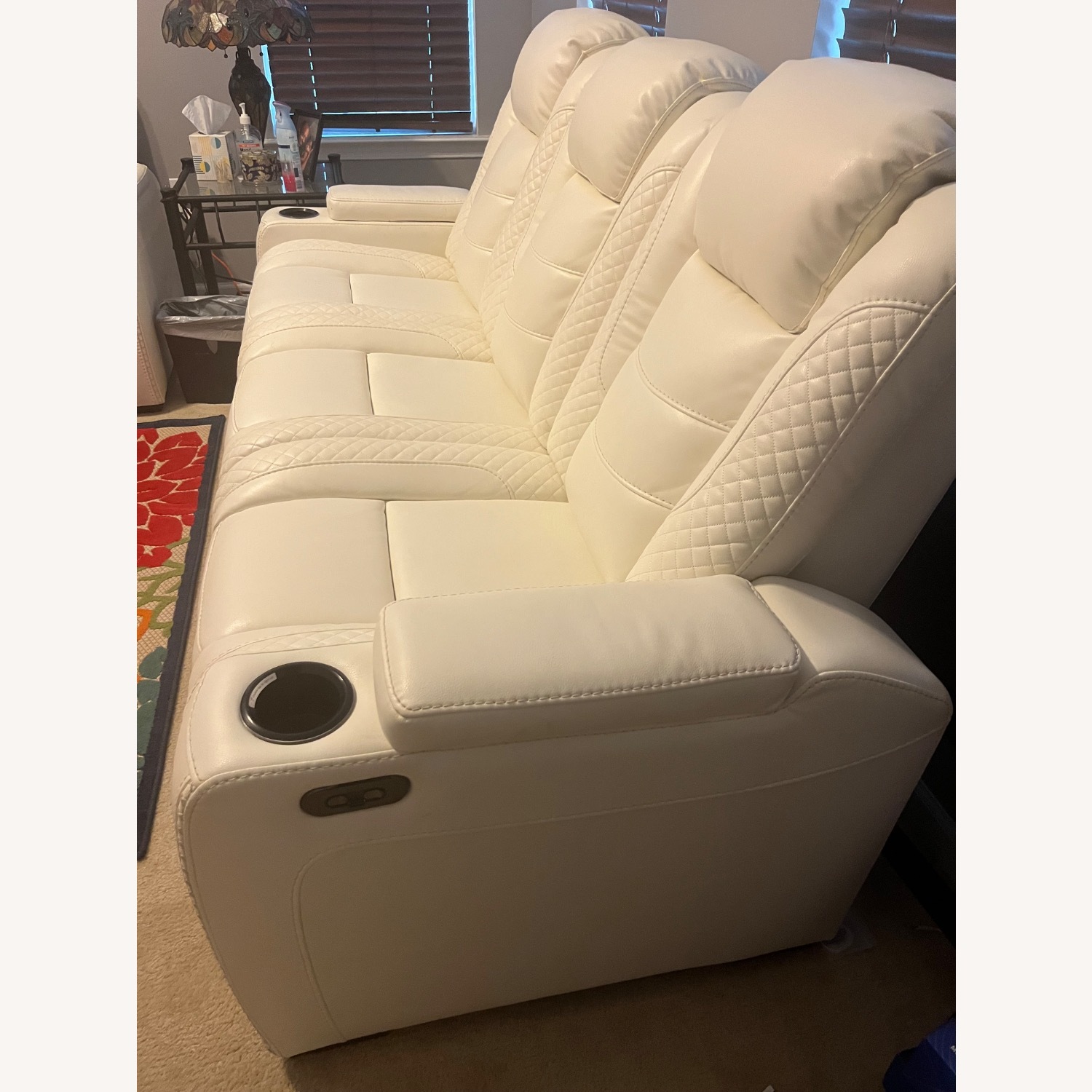 Party Time Dual Power Reclining Sofa - image-3