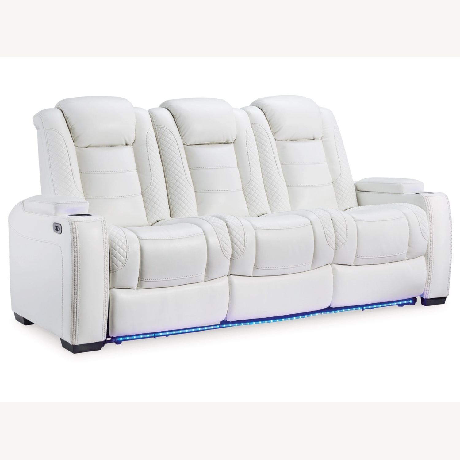 Party Time Dual Power Reclining Sofa - image-4
