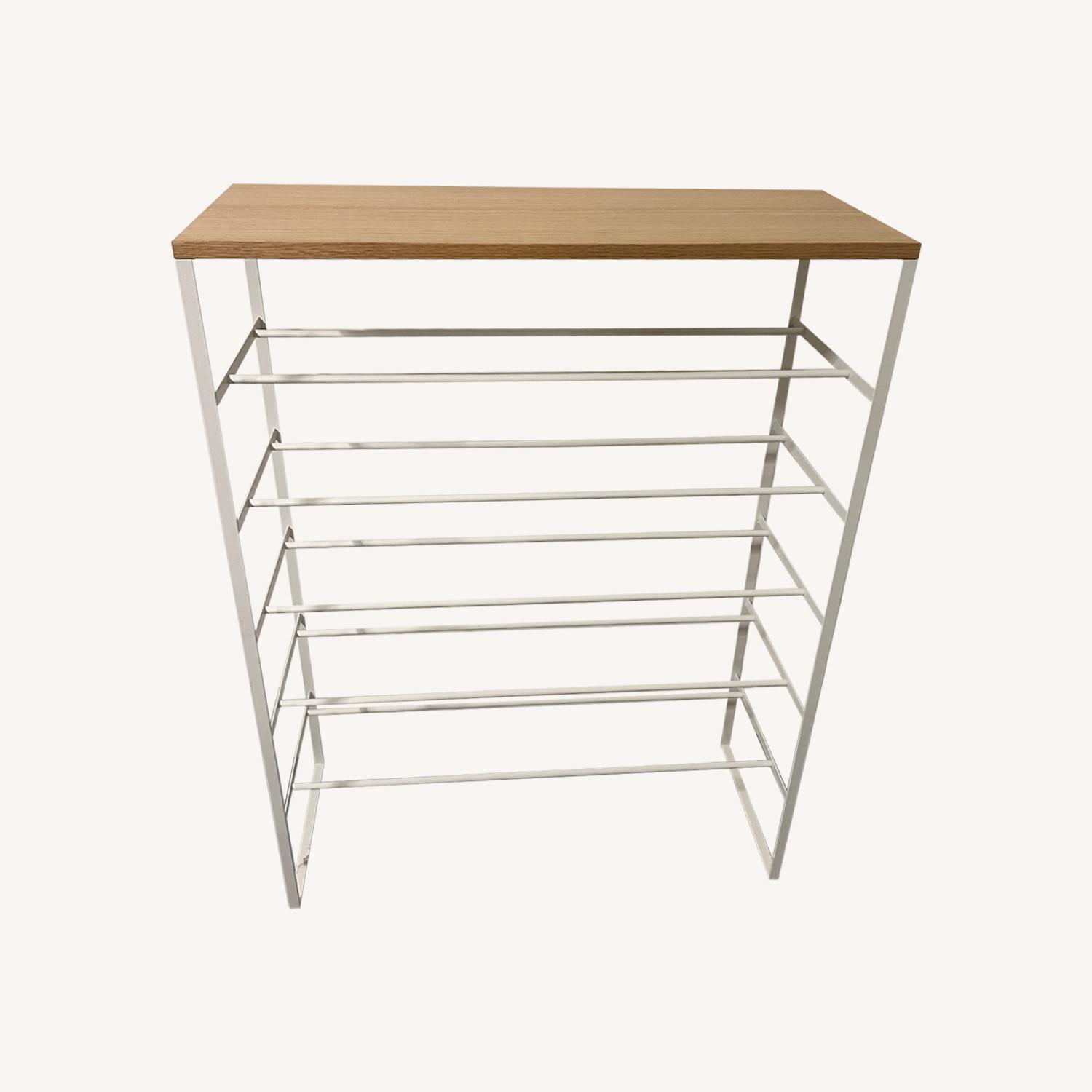 West Elm Yamazaki Tiered Shoe Rack - image-0