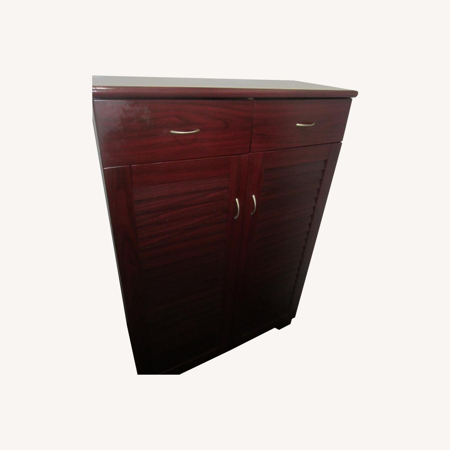 Cherry Wood Cabinet - image-0