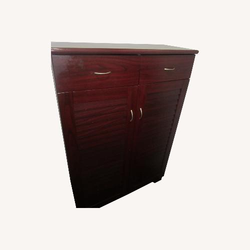Used Cherry Wood Cabinet for sale on AptDeco
