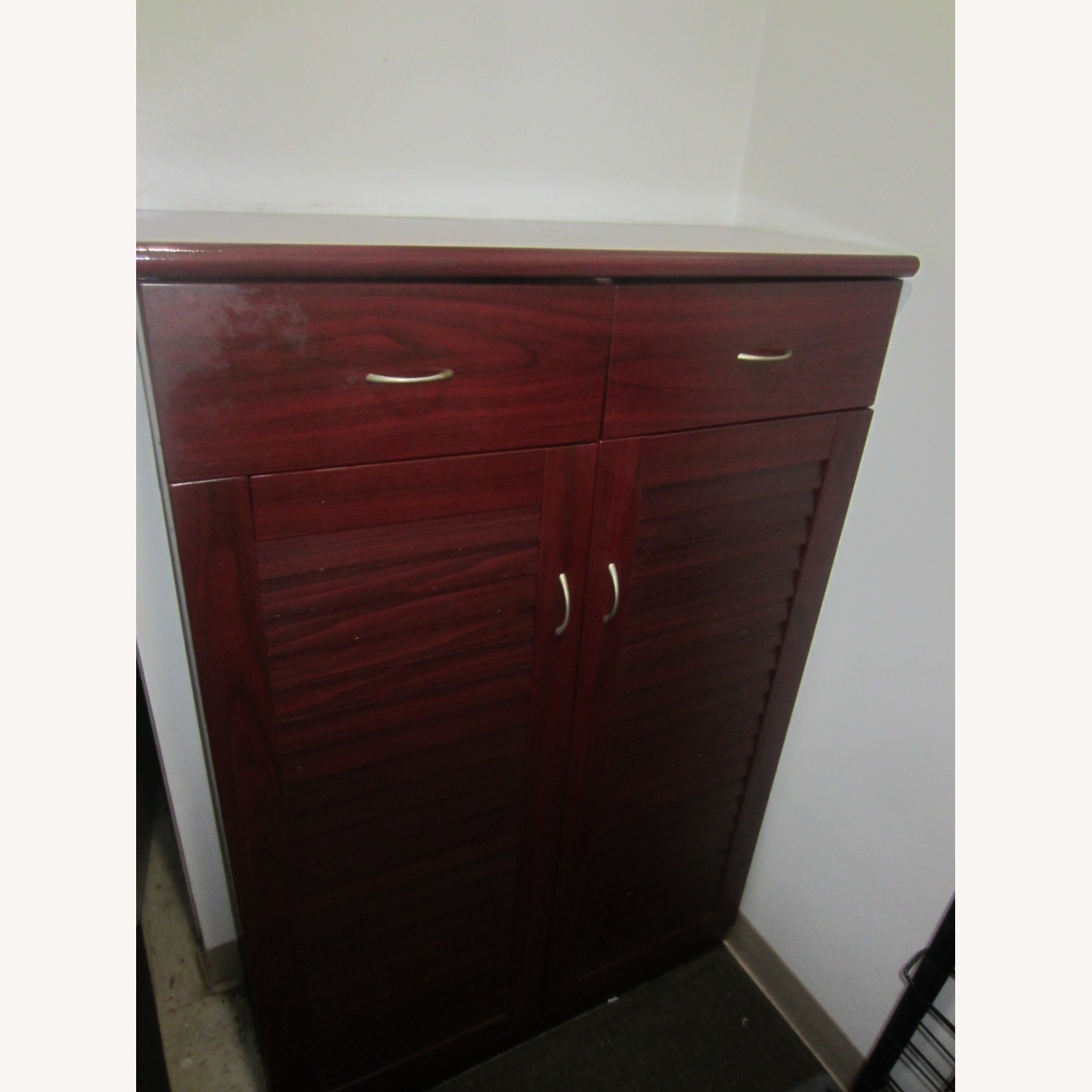 Cherry Wood Cabinet - image-1