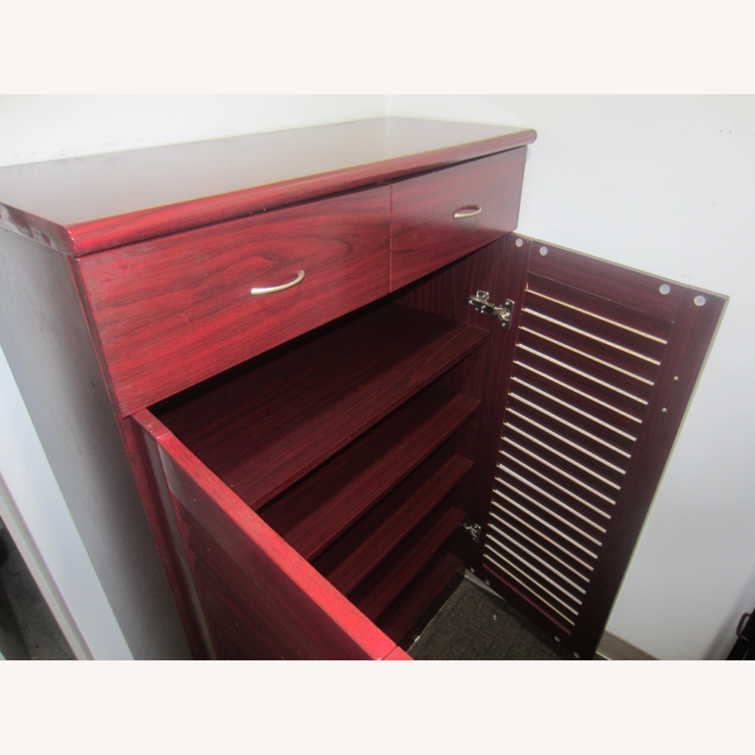 Cherry Wood Cabinet - image-3