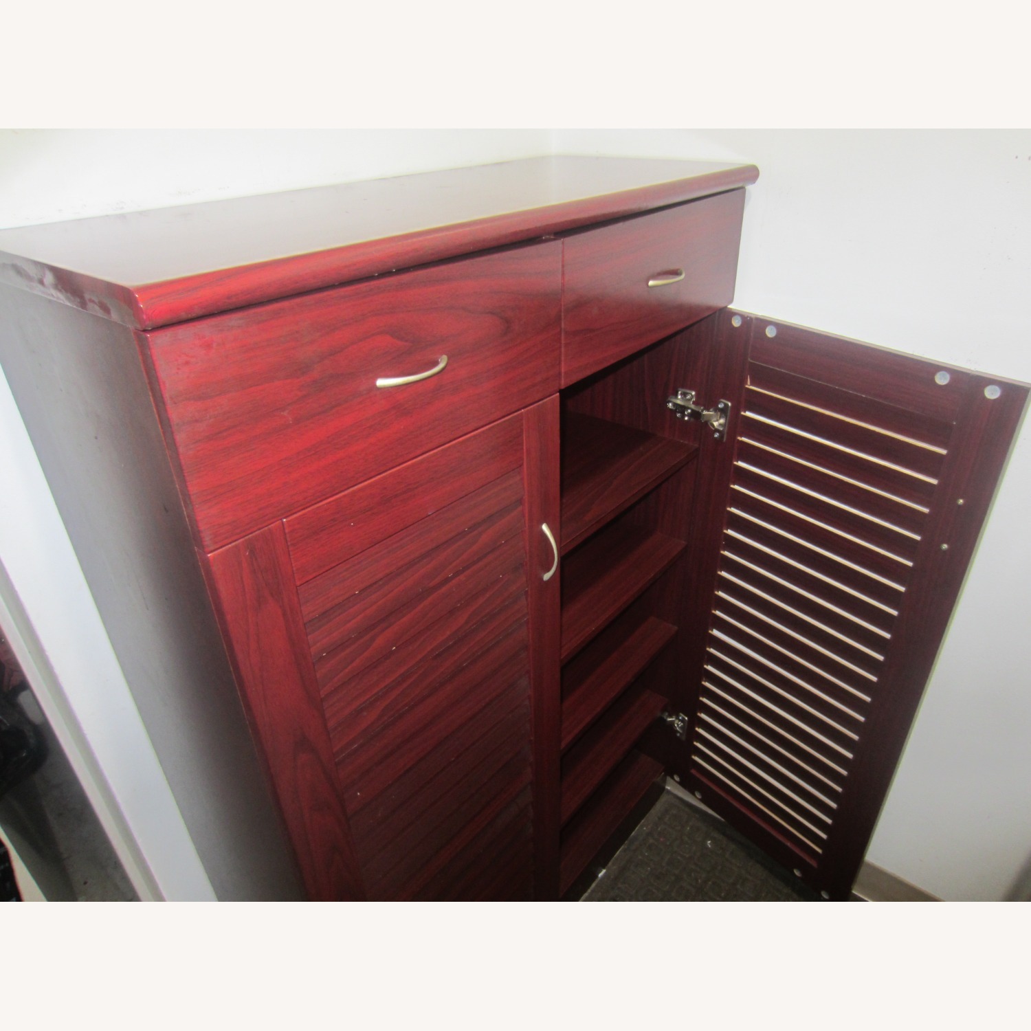 Cherry Wood Cabinet - image-7