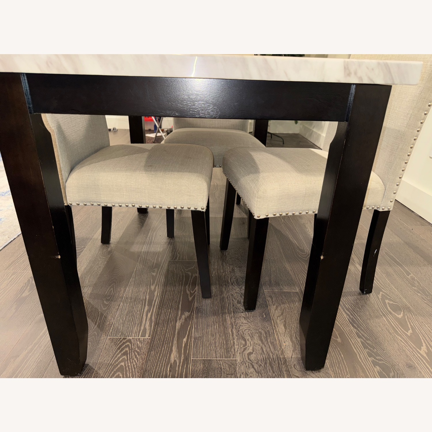 Marble 4 Seater Dining Set  - image-3