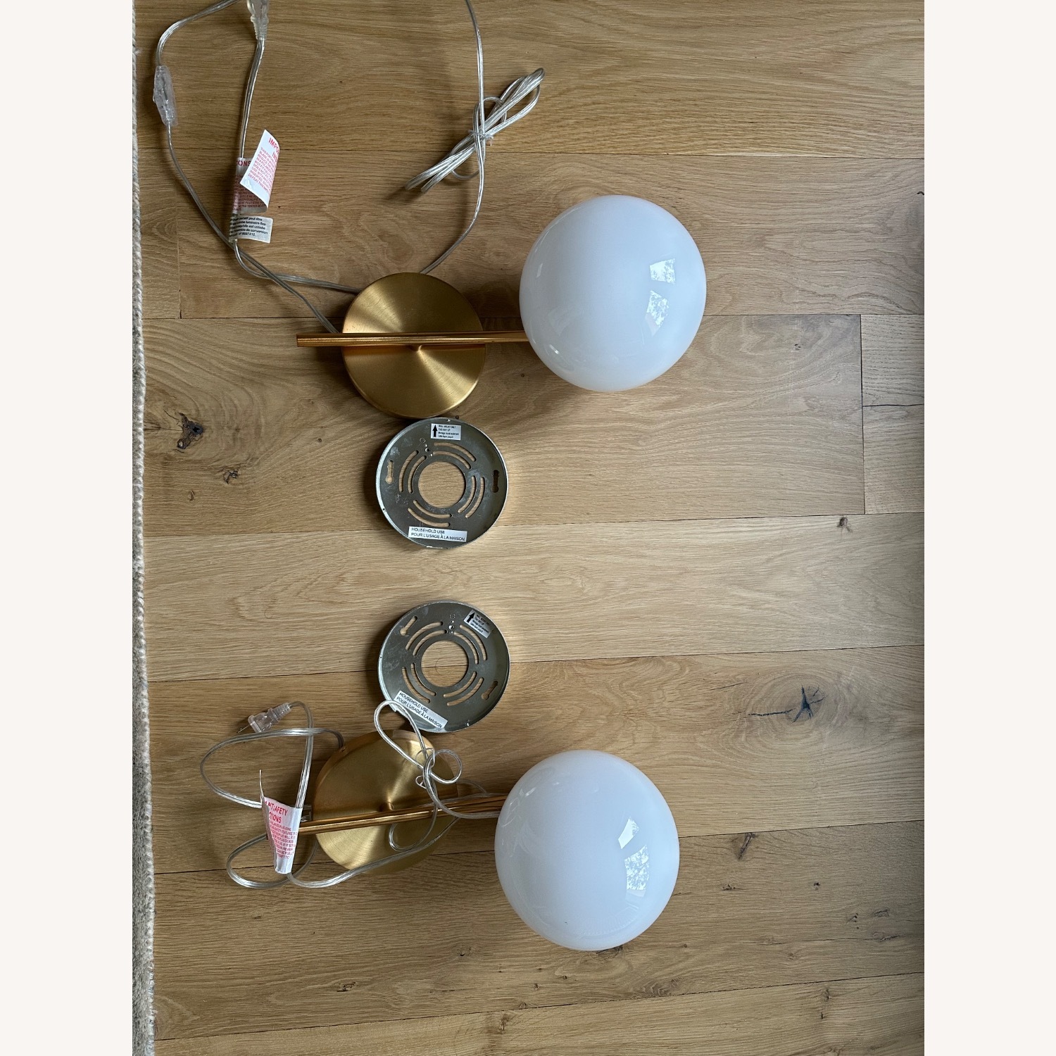 West Elm Sphere + Stem Sconce - Single - image-1