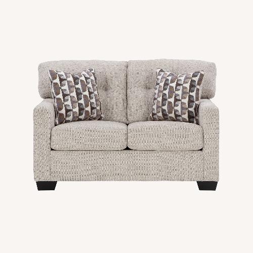 Used Huntington Lakes, Gainesville Gray loveseat for sale on AptDeco