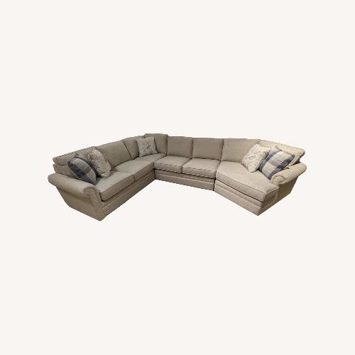 Used Craftmaster 3 piece Sectional for sale on AptDeco