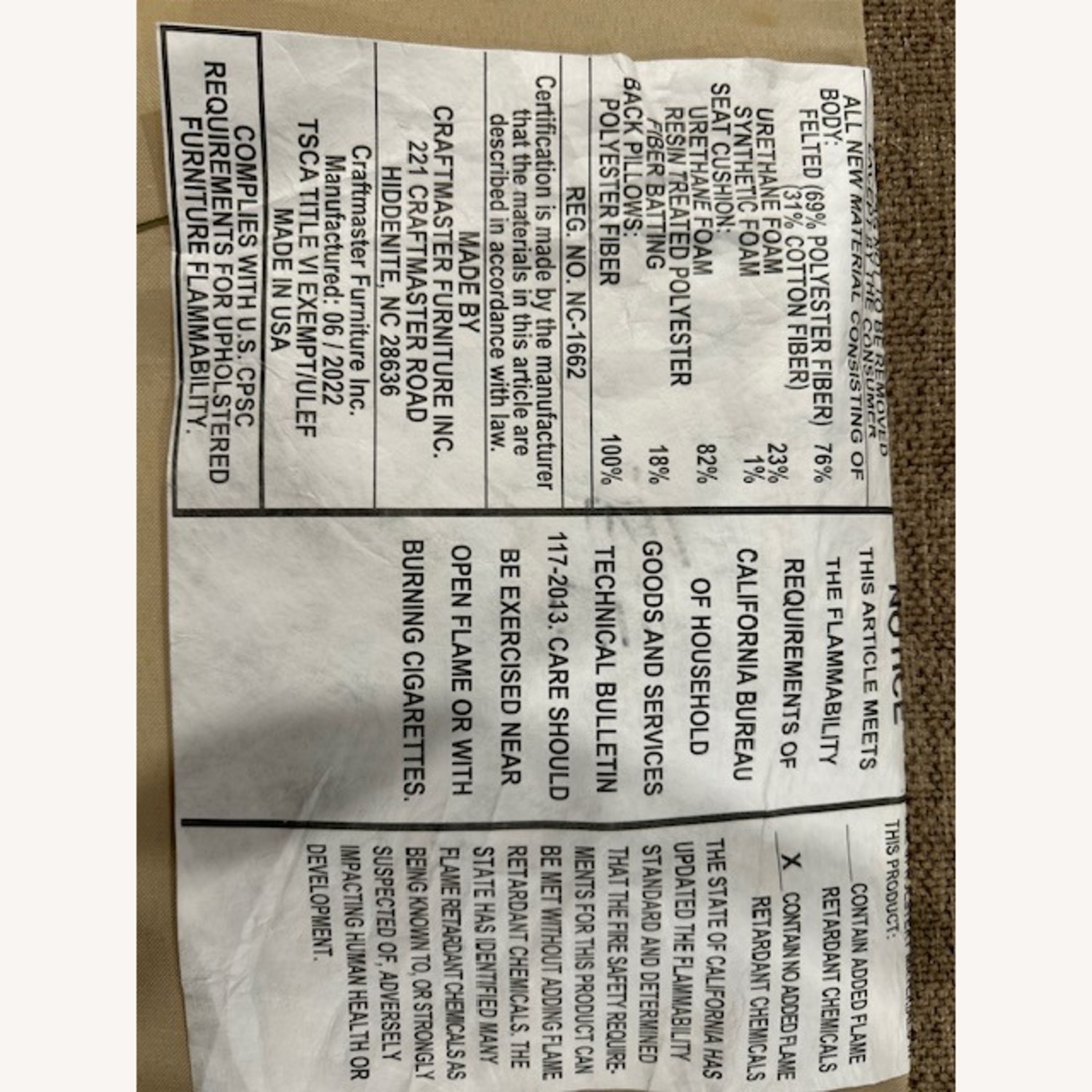 Craftmaster 3 piece Sectional - image-4