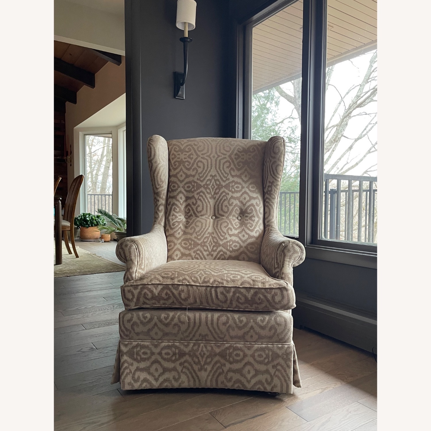 Vintage Wingback Chair - image-15