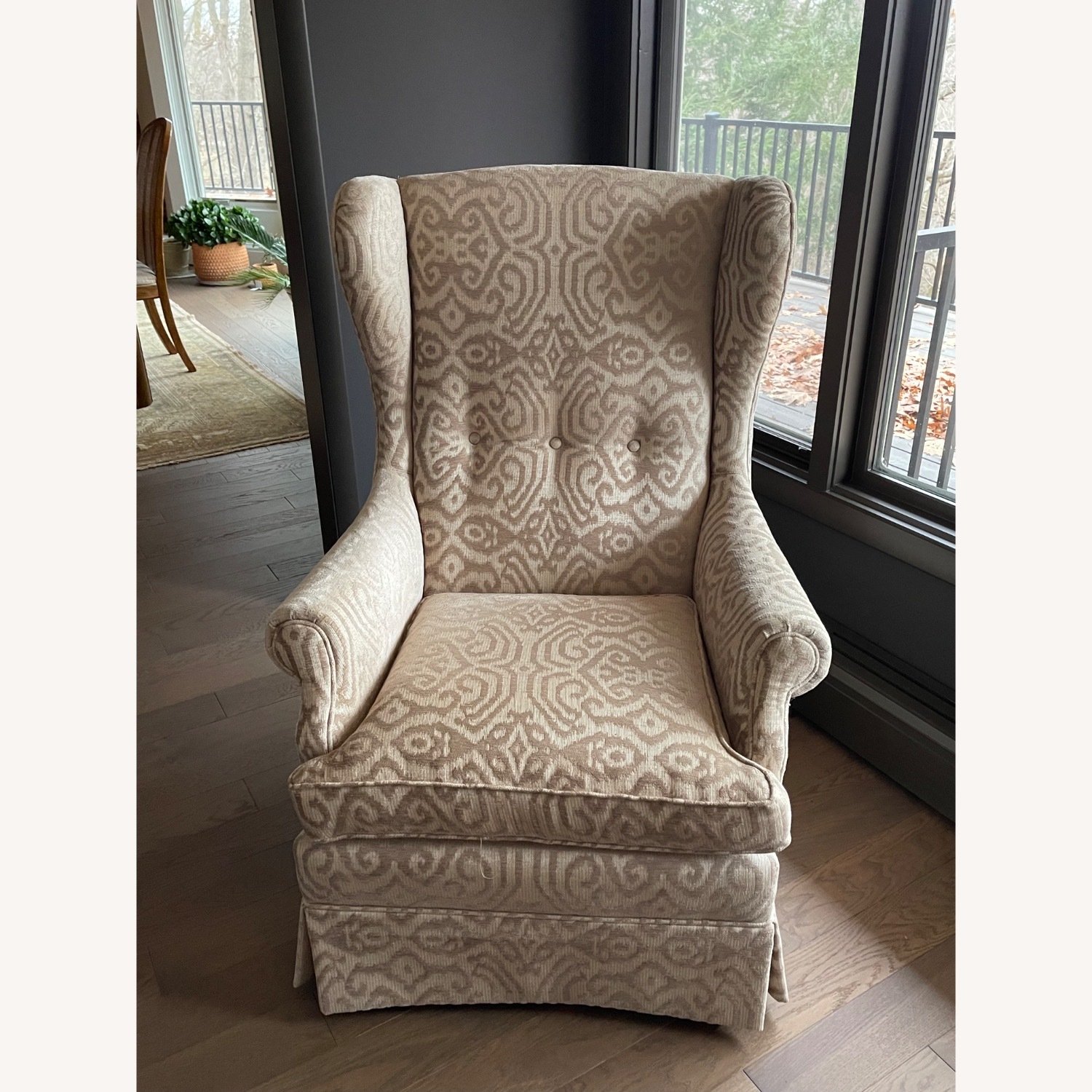 Vintage Wingback Chair - image-12