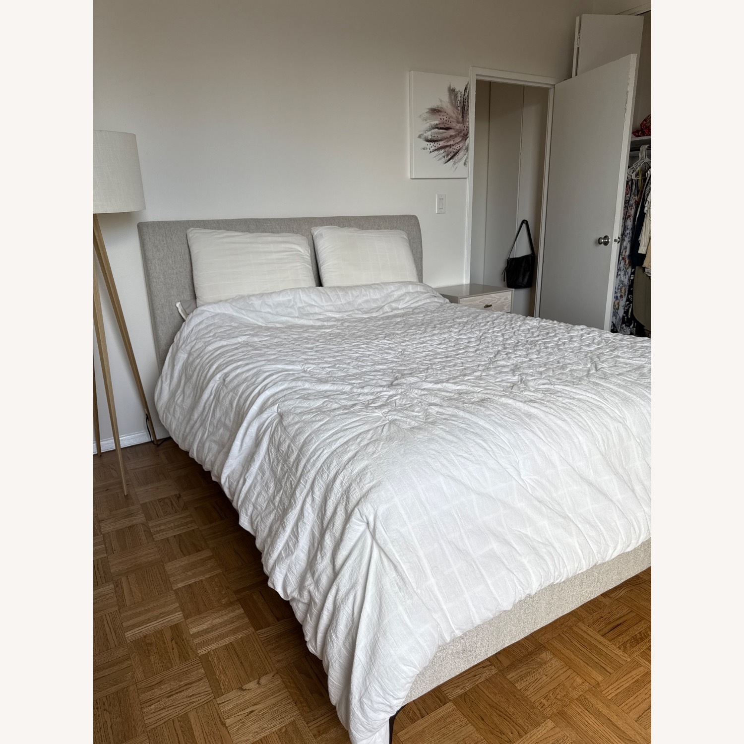 West Elm Andes Queen Bedframe  - image-1