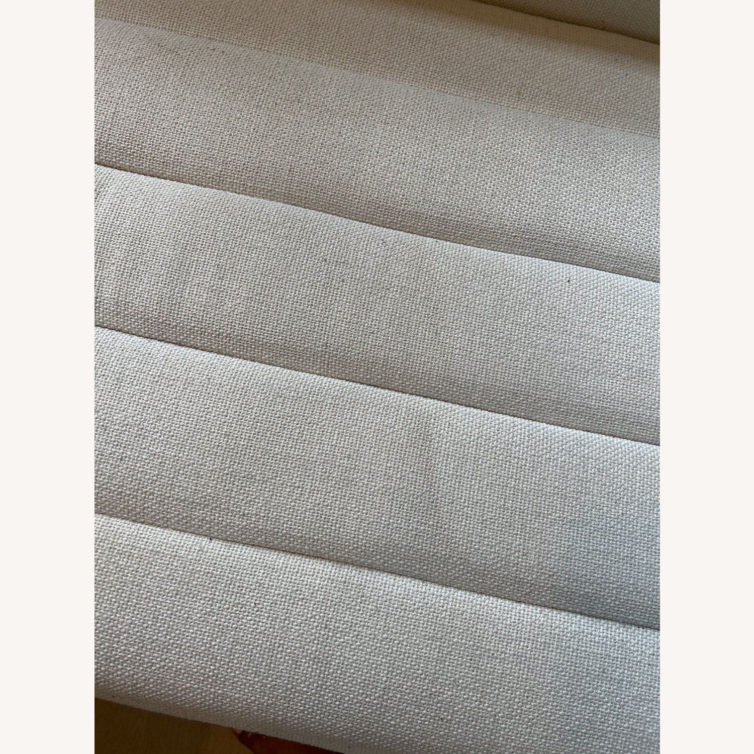 Strato Channeled Ivory Sofa 103” - image-4