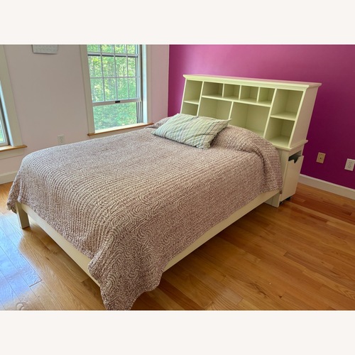 Used PB Teen Bed Frame (Storage, Full) for sale on AptDeco