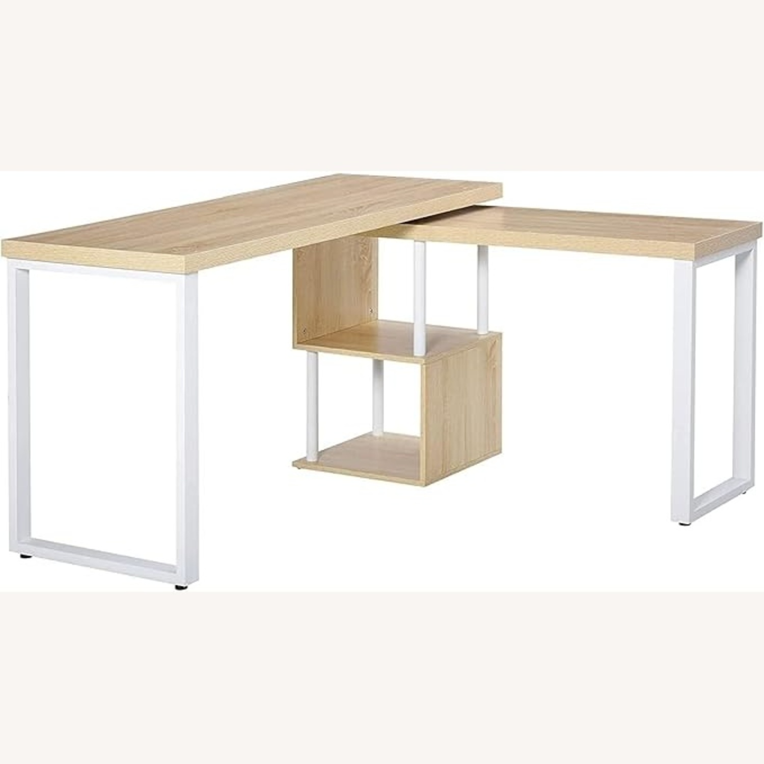 L- shaped Desk with Lots of Storage - image-4