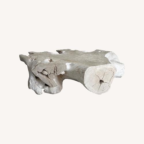 Used Urban Zen Bleached Teak Coffee Table   for sale on AptDeco