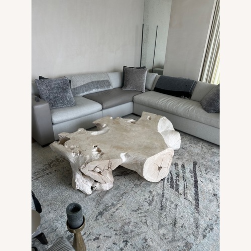 Used Urban Zen Bleached Teak Coffee Table   for sale on AptDeco