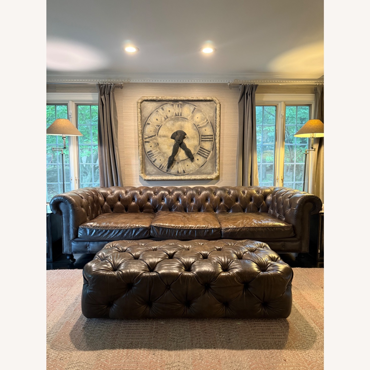 Restoration Hardware Grand Saint Etienne Decorative Wall Clock  - image-3