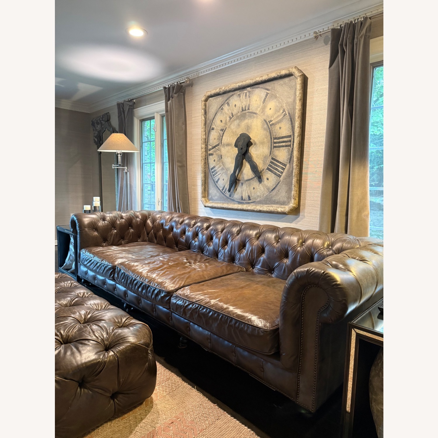 Restoration Hardware Grand Saint Etienne Decorative Wall Clock  - image-4