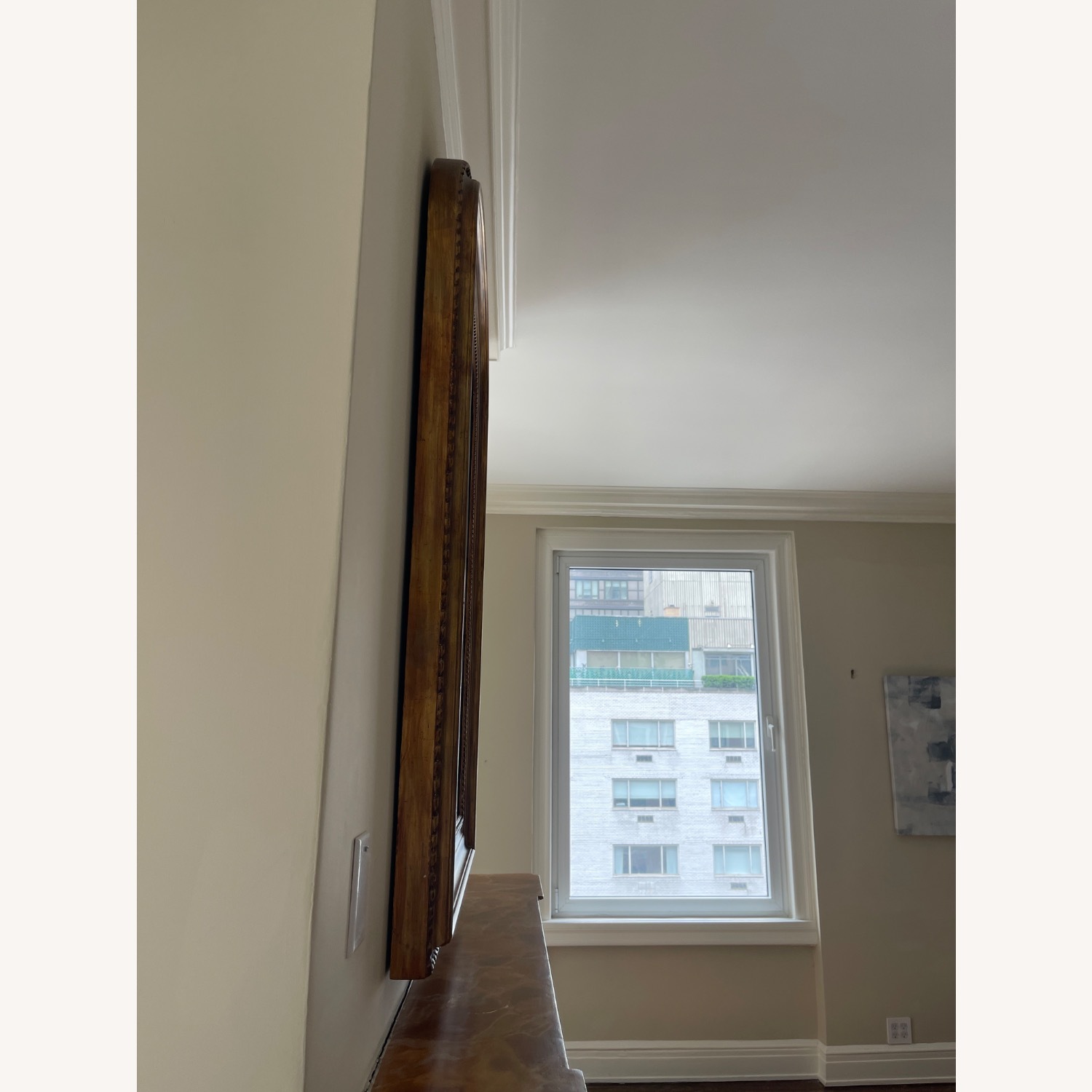 Restoration Hardware Gilt Arched Mirror - image-3