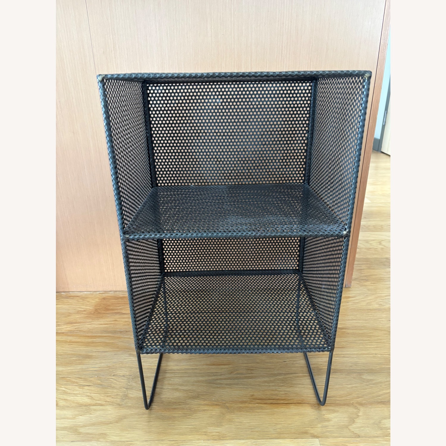 CB2 Sift Gunmetal Side Table - image-1