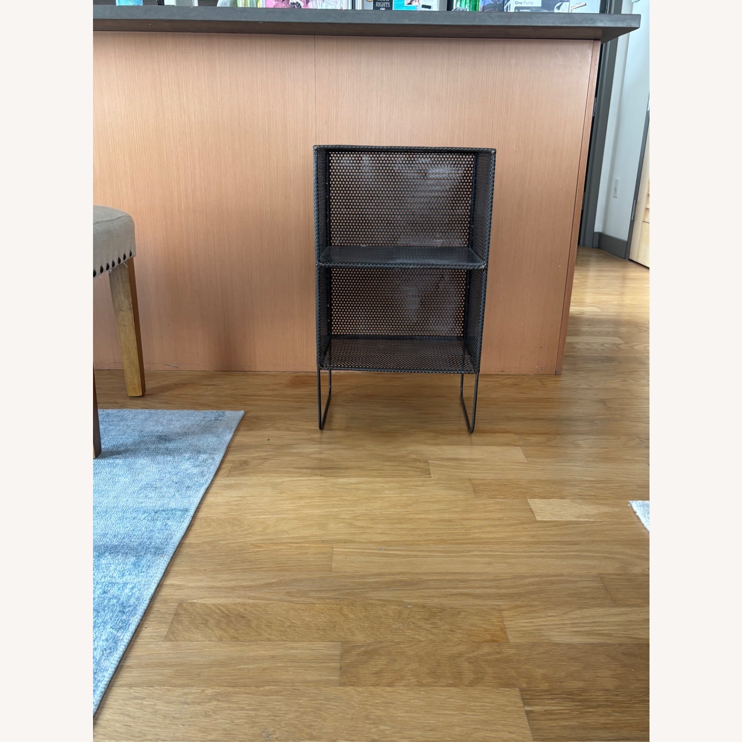 CB2 Sift Gunmetal Side Table - image-3