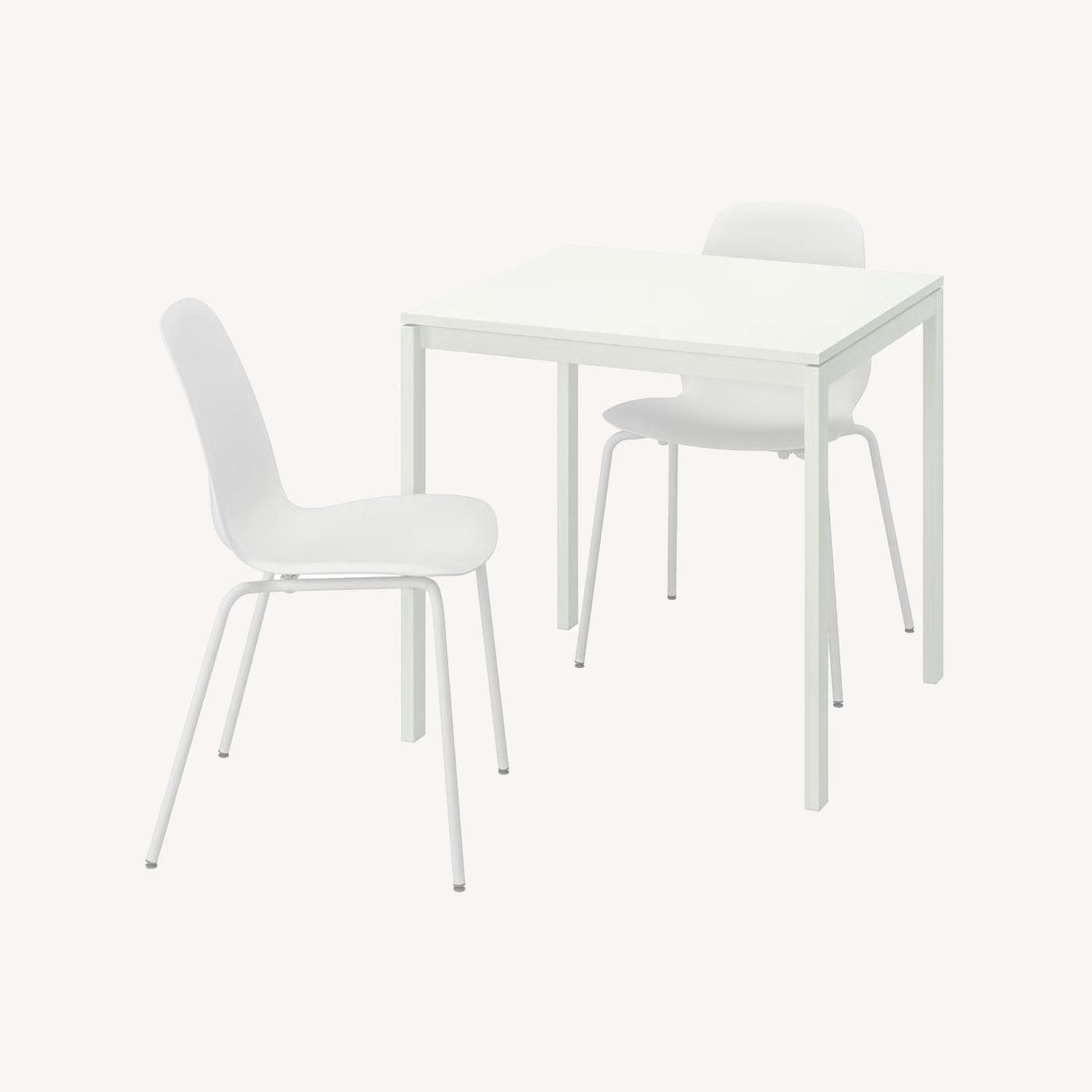IKEA MELLTORP / LIDÅS Table and 2 Chairs - image-0