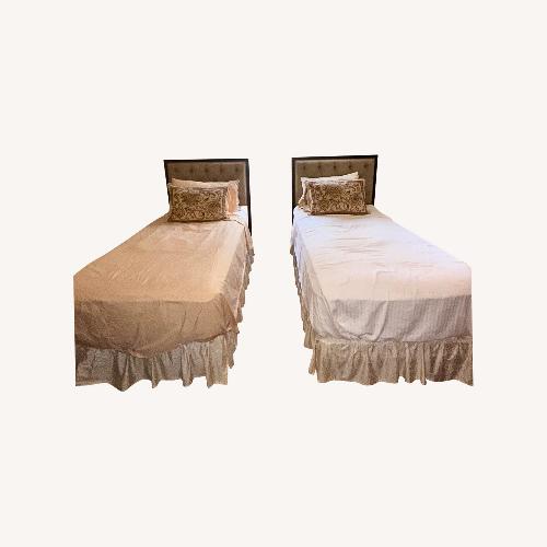 Used Twin Bed with Headboard for sale on AptDeco
