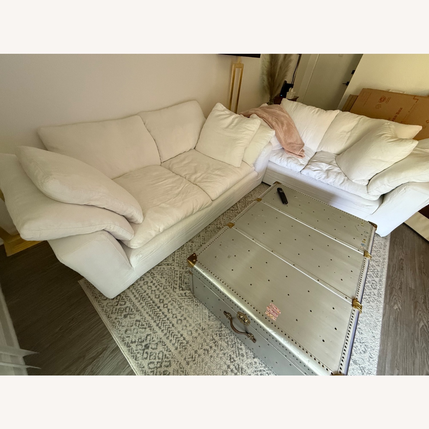 Restoration Hardware Cloud Sofa - image-2