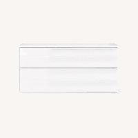 Modani Dresser Modern White High Gloss Melamine