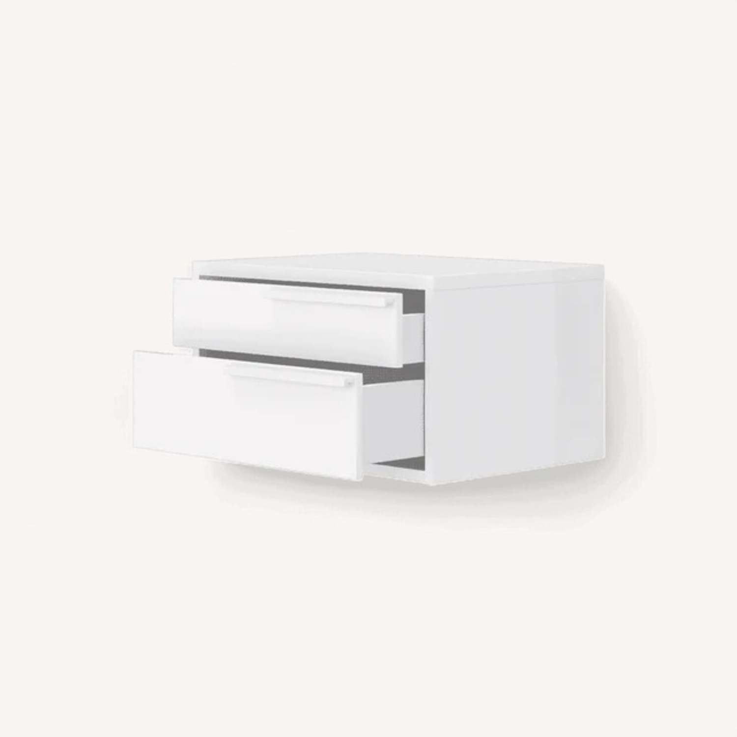 Modani Nightstand White High Gloss Melamine  - image-5