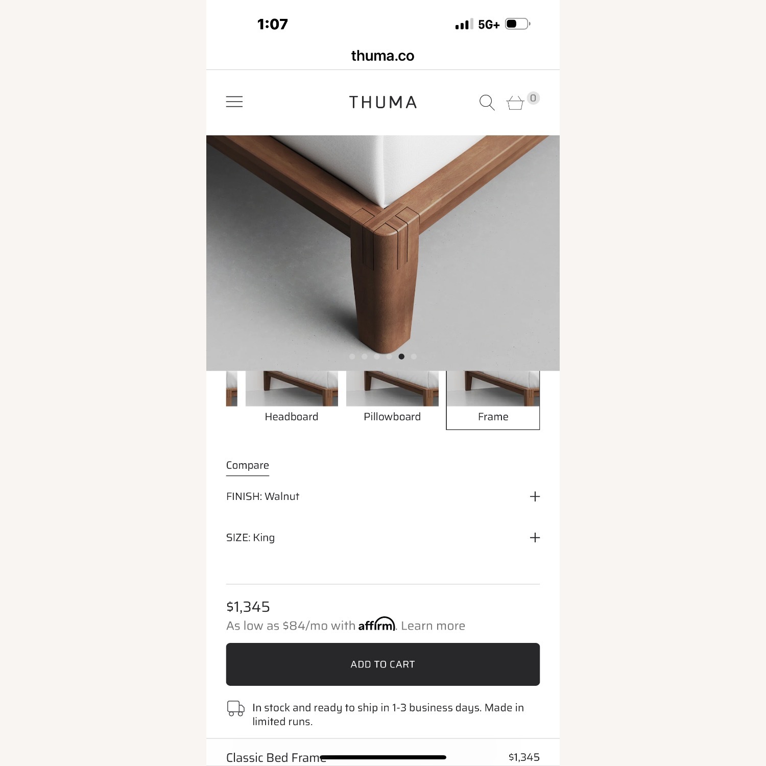 Thuma King Bed - image-5