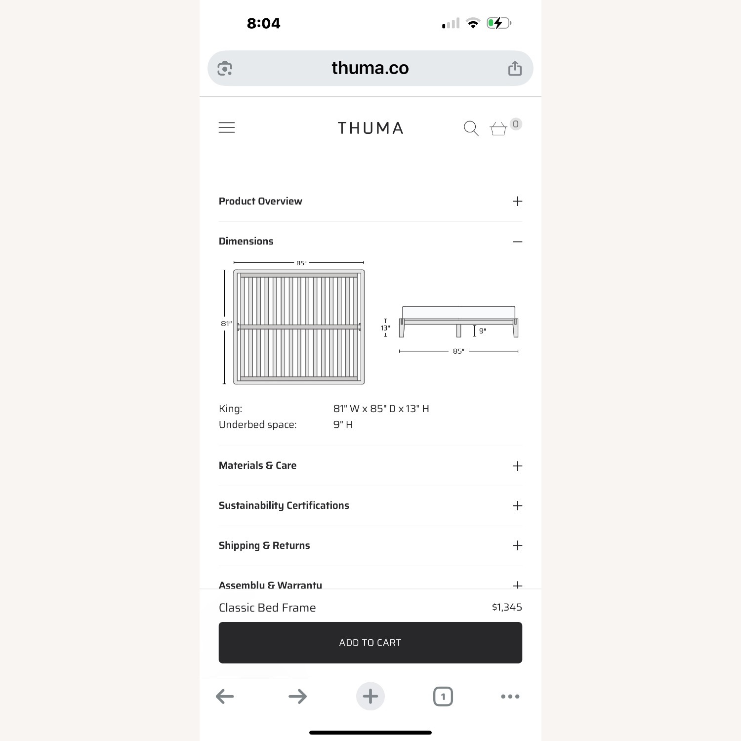 Thuma King Bed - image-6