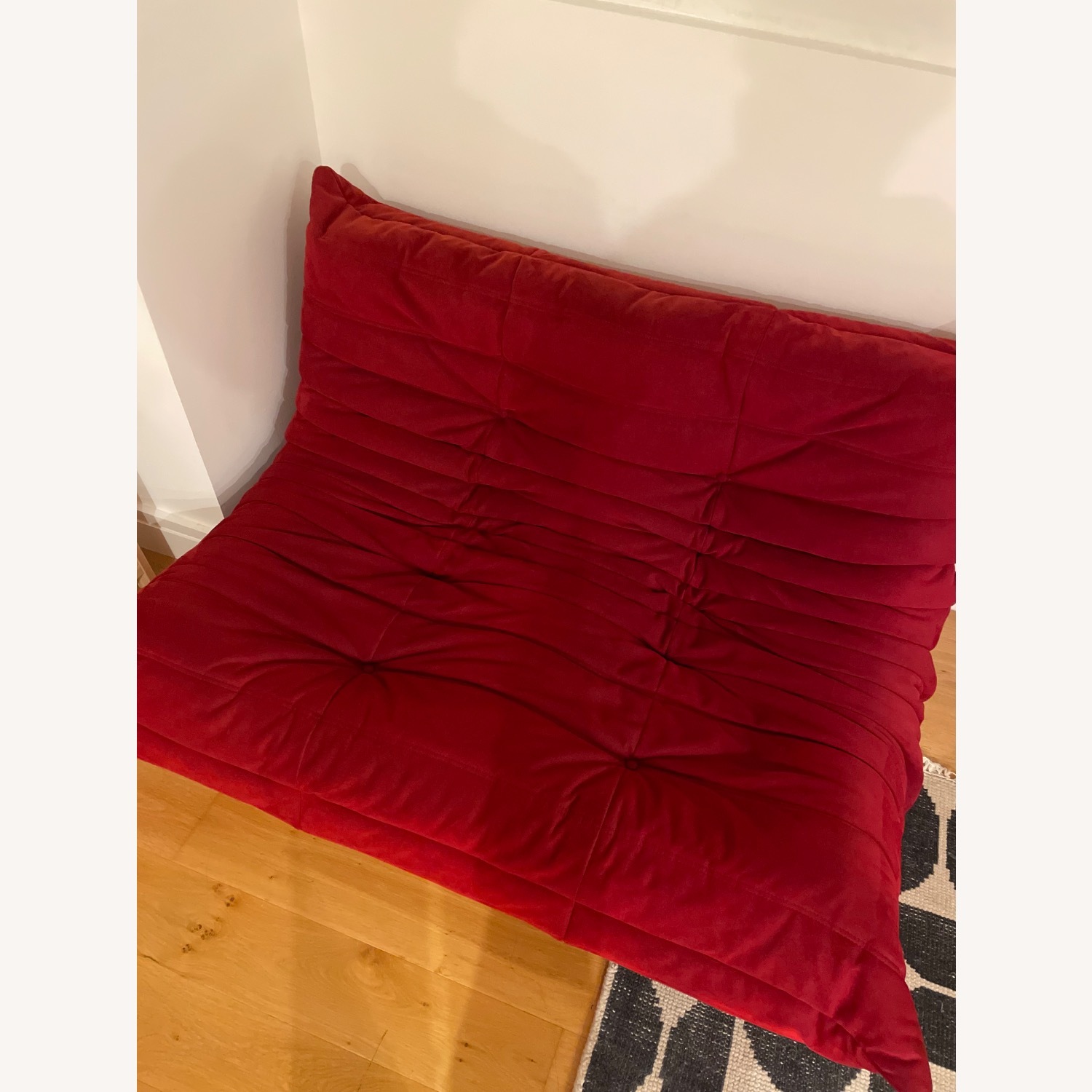 Ligne Roset Togo Two-Seater Suede - image-1