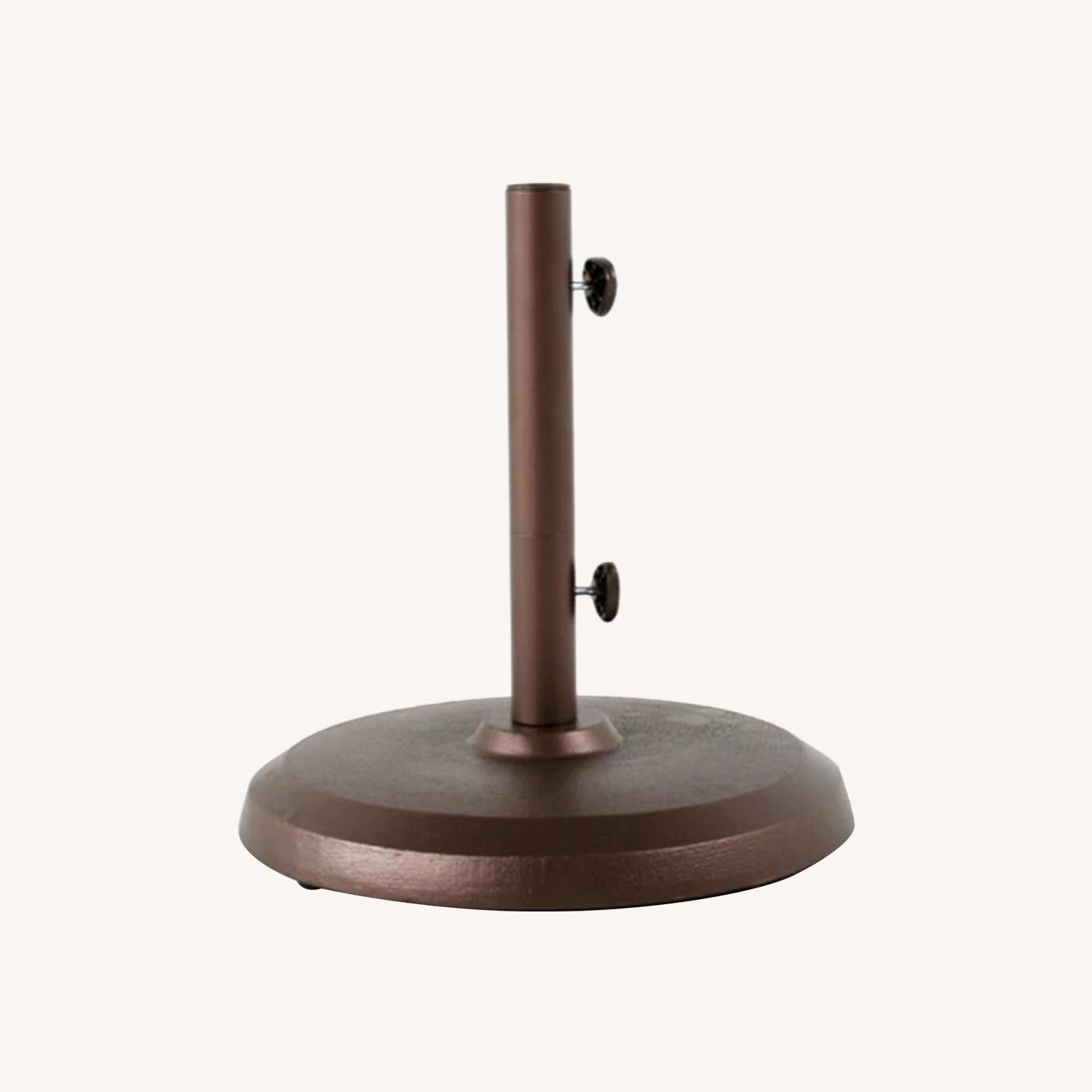 Pottery Barn Round Steel Umbrella Base - image-0
