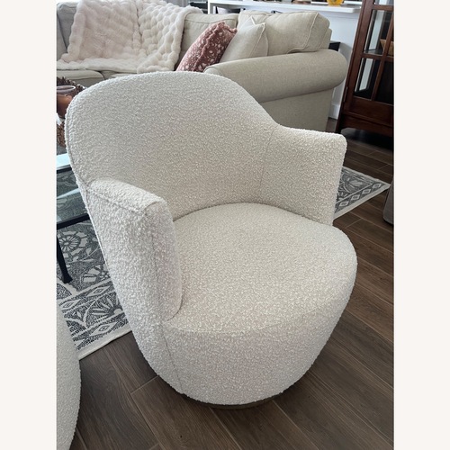 Used Lulu and Georgia Margie Swivel Chair for sale on AptDeco