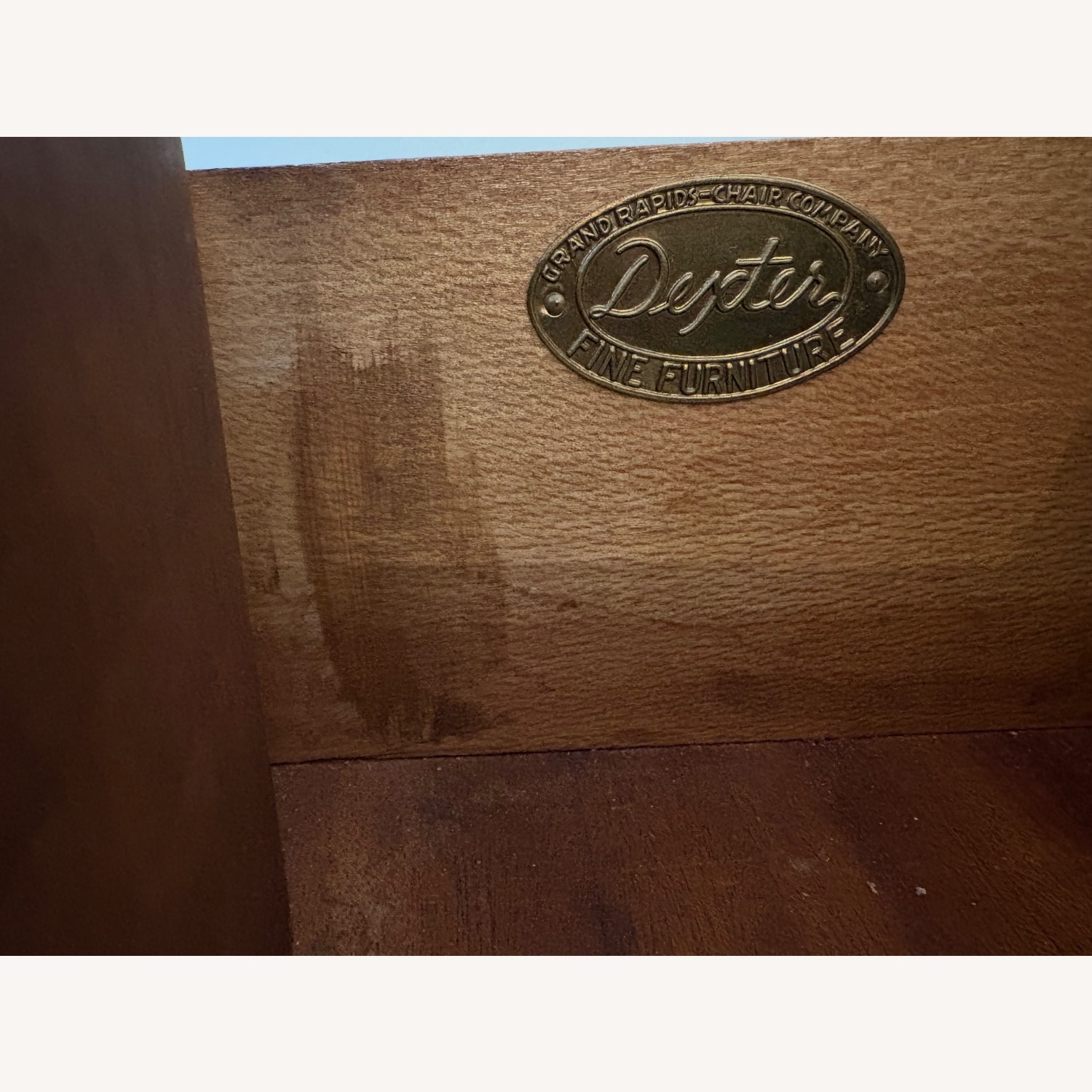 Antique Mahogany Two Drawer Chest - image-4