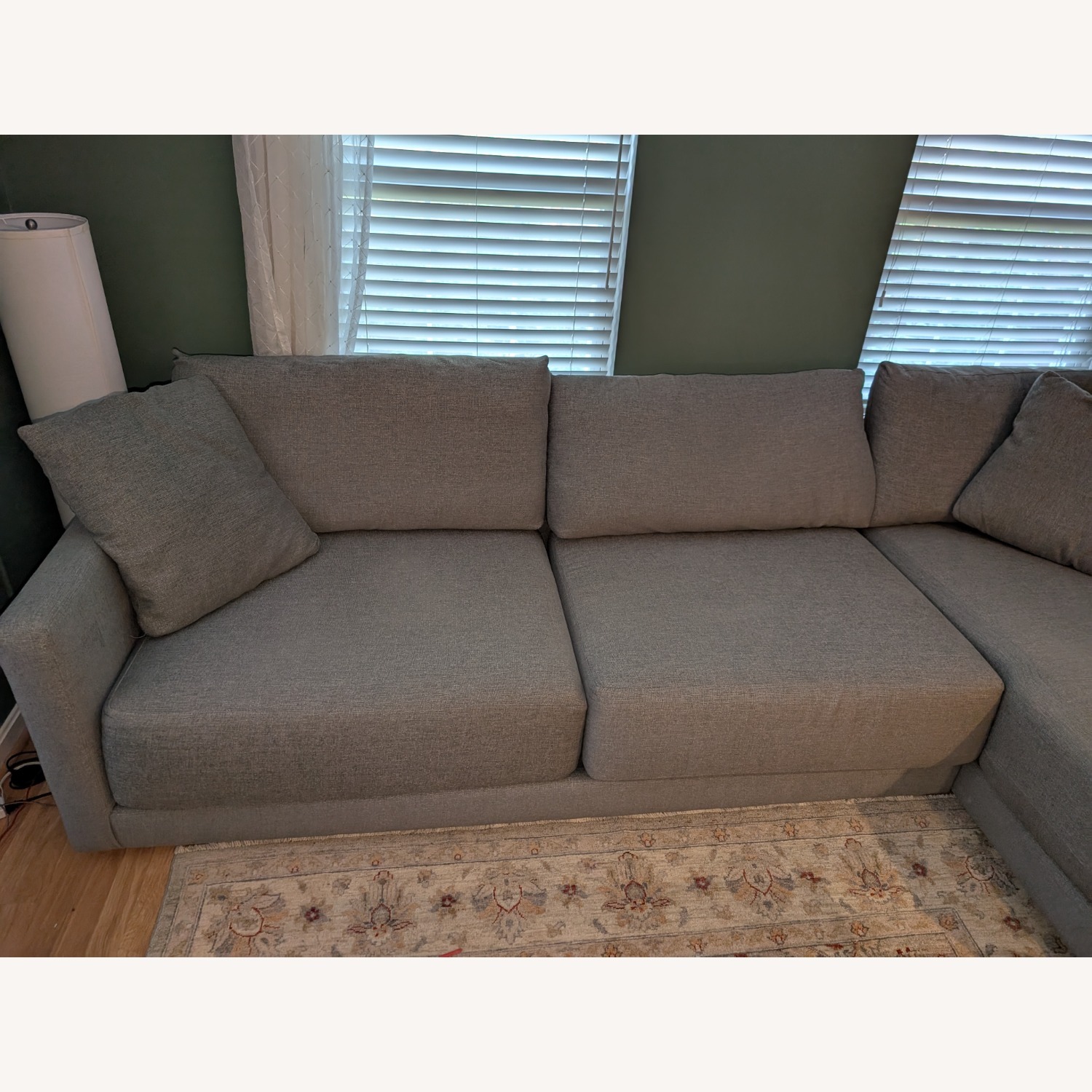 Crate & Barrel Gather Deep Sofa Sectional - image-2