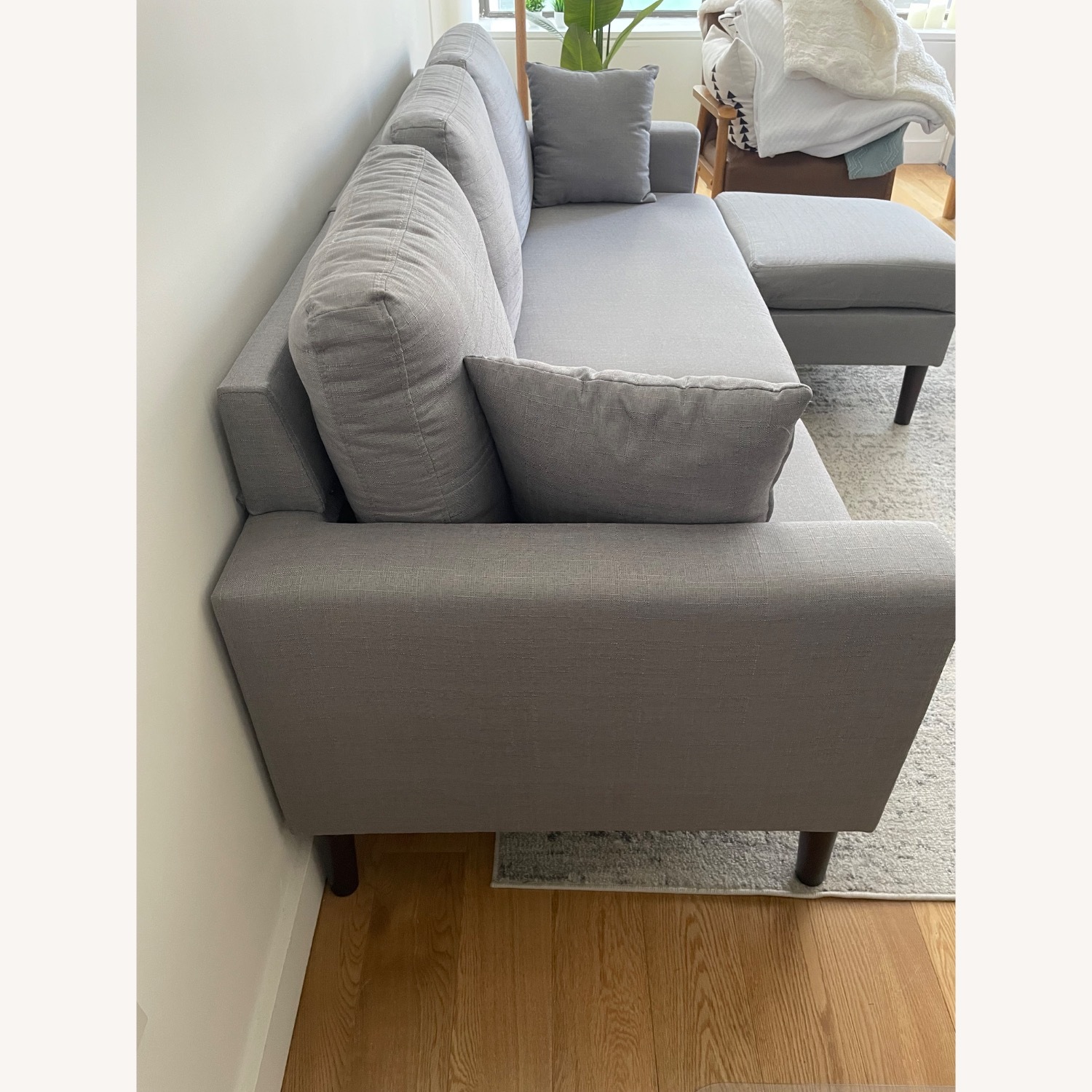 Corrigan Studio - Copey 77.16" Wide Reversible Modular Sofa & Chaise with Ottoman - image-5