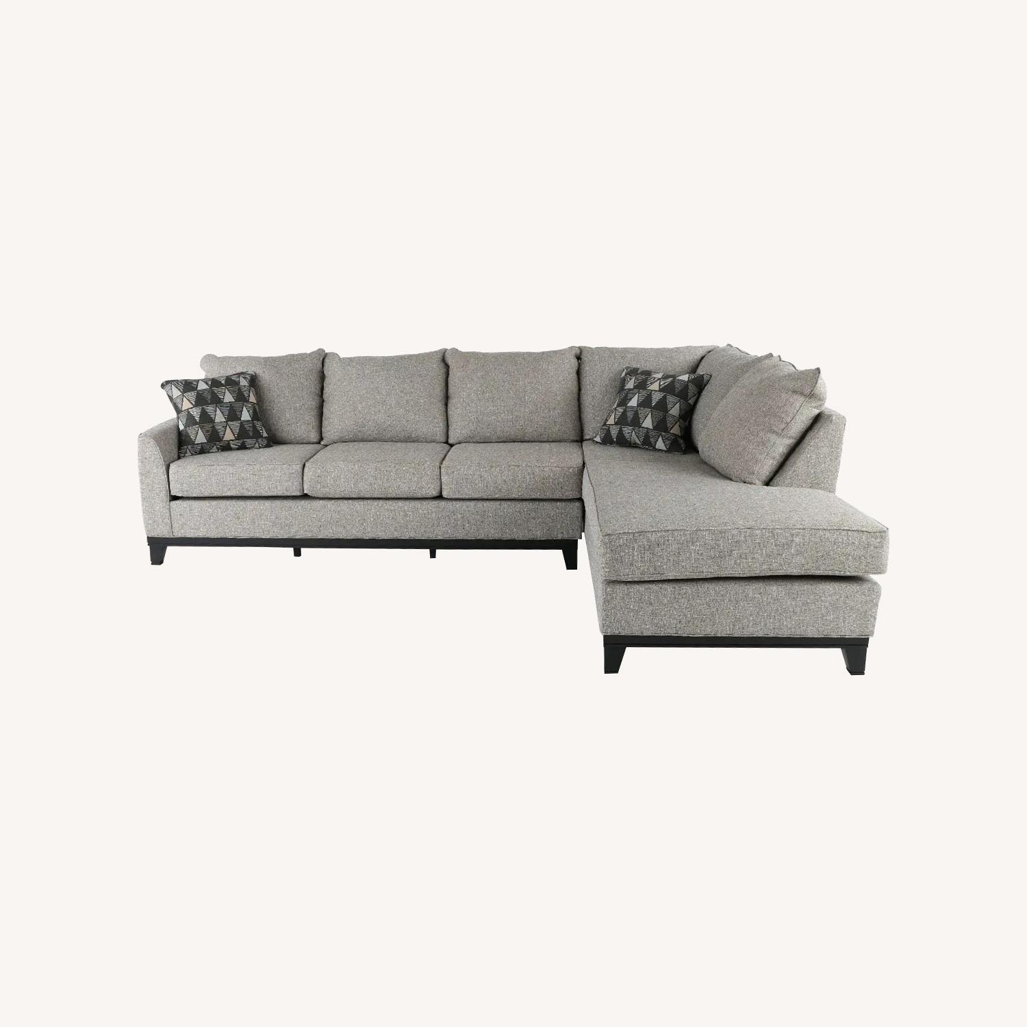 Emerson Slate Gray Right-arm Facing Chaise - image-0