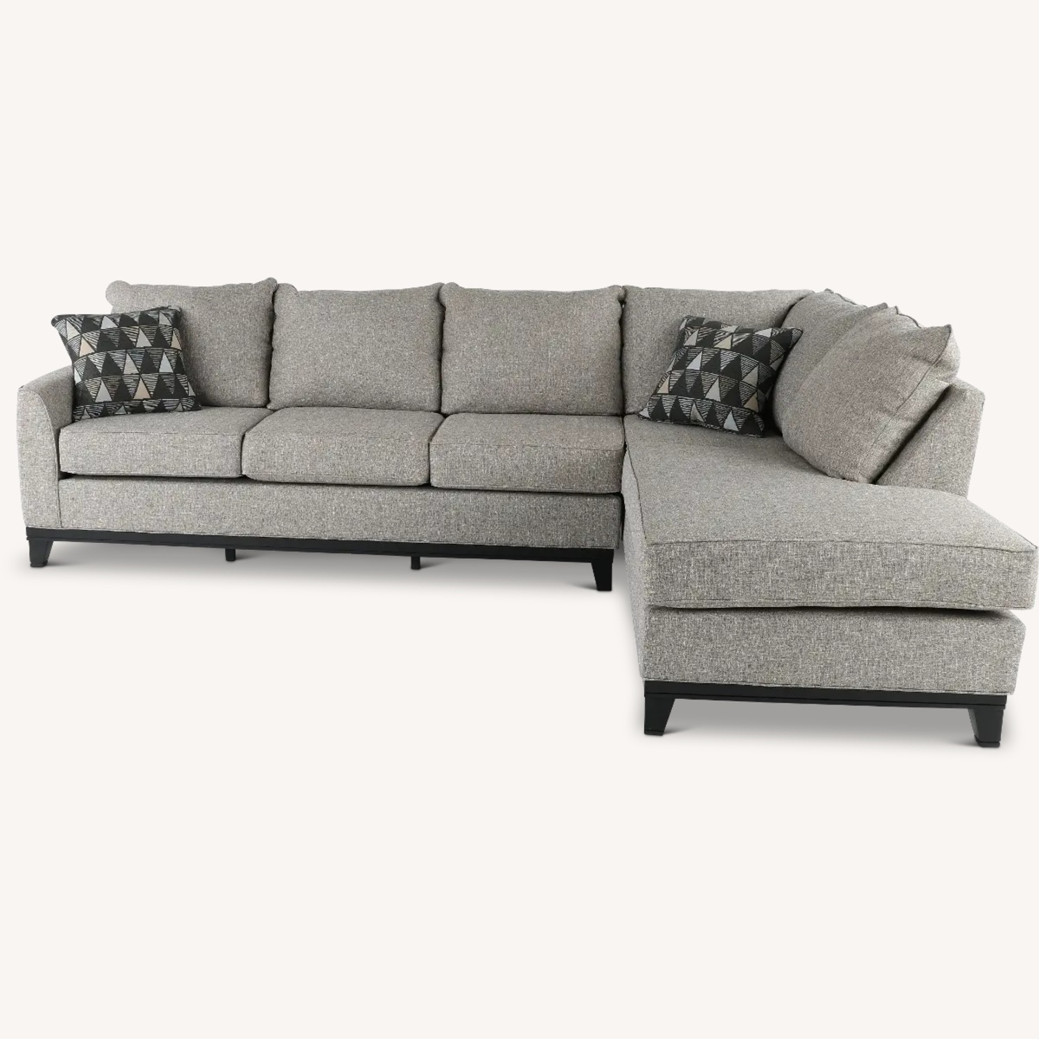 Emerson Slate Gray Right-arm Facing Chaise - image-4